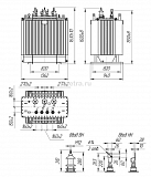 Трансформатор ТМГ-СЭЩ-630/10-12 УХЛ1 6.00/0.4 Y/Yн-0